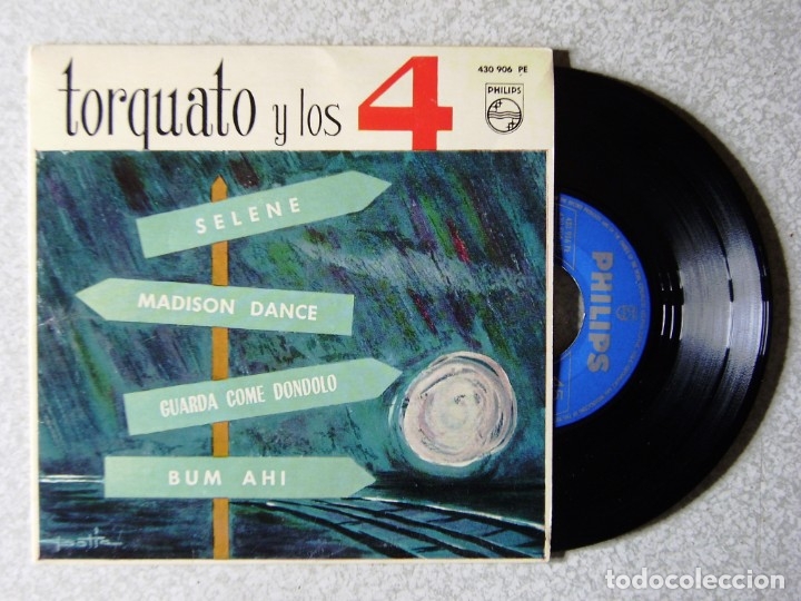 Discos de vinilo: TORCUATO Y LOS 4.SELENE + 3 - Foto 1