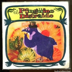 Discos de vinilo: PINGÜINO DISTRAIDO. CUENTO INFANTIL DIM RECORD 1968. BUENO . Lote 180387306