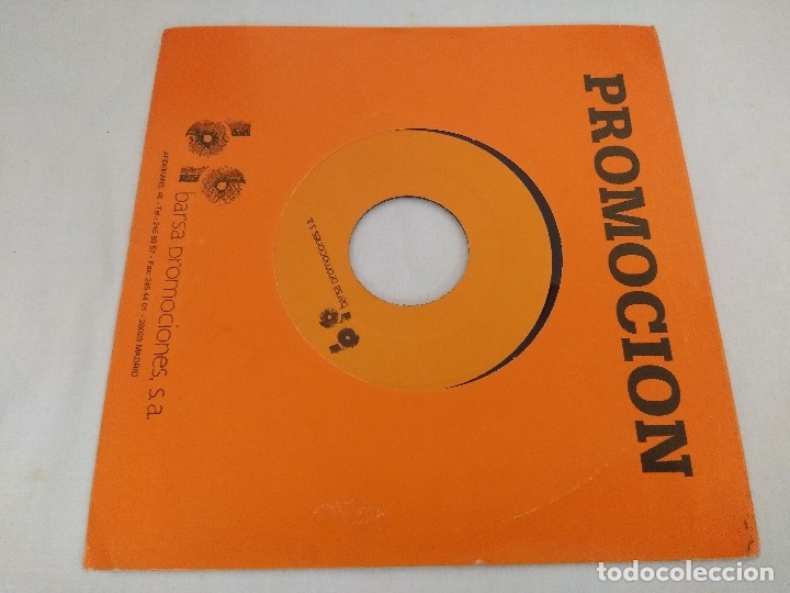 Discos de vinilo: SINGLE/LOS SOLITARIOS/EXTRA&Ntilde;O/SINGLE PROMOCIONAL. - Foto 4
