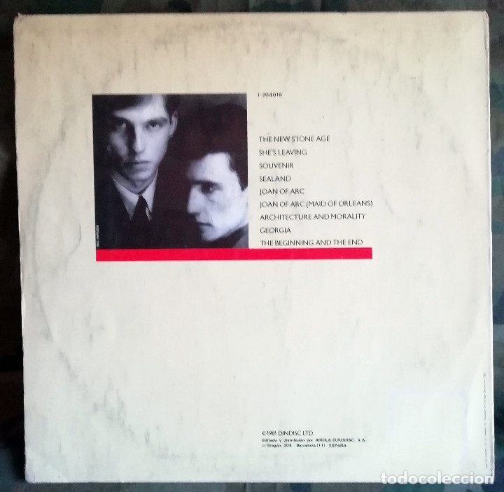 orchestral manœuvres in the dark – architecture - Comprar Discos LP - Orchestral Manoeuvres In The Dark Architecture & Morality