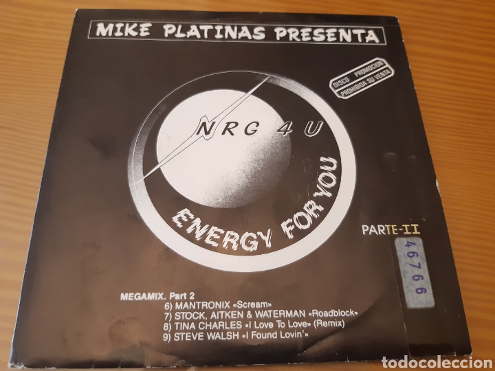 Discos de vinilo: Disco vinilo single promo MIKE PLATINAS - Foto 1