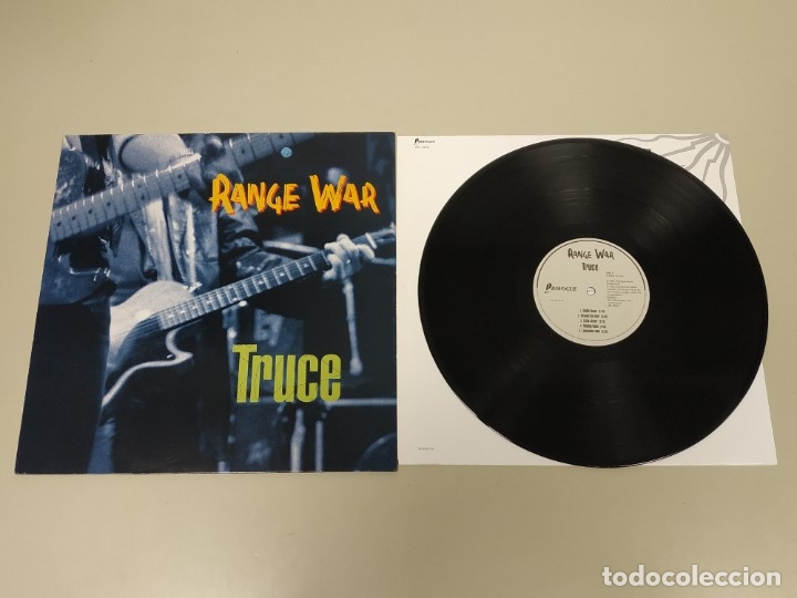 Discos de vinilo: Range War - Truce (LP, Album) 1992 - Foto 1