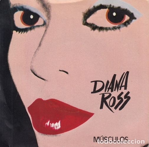 Discos de vinilo: DIANA ROSS - MUSCULOS - SINGLE ESPA&Ntilde;OL DE VINILO - MICHAEL JACKSON C-57