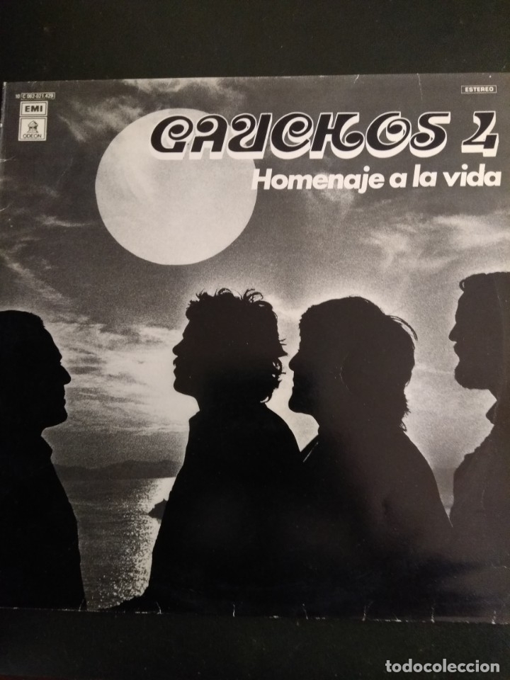 Discos de vinilo: LP Gauchos 4 Homenaje a la vida - Foto 1