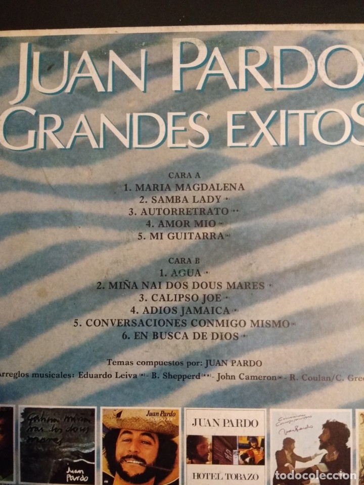 Discos de vinilo: LP  Juan Pardo - Grandes exitos - Foto 2