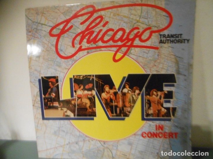 Discos de vinilo: CHICAGO - TRANSIT AUTHORITY IN CONCERT - Foto 1