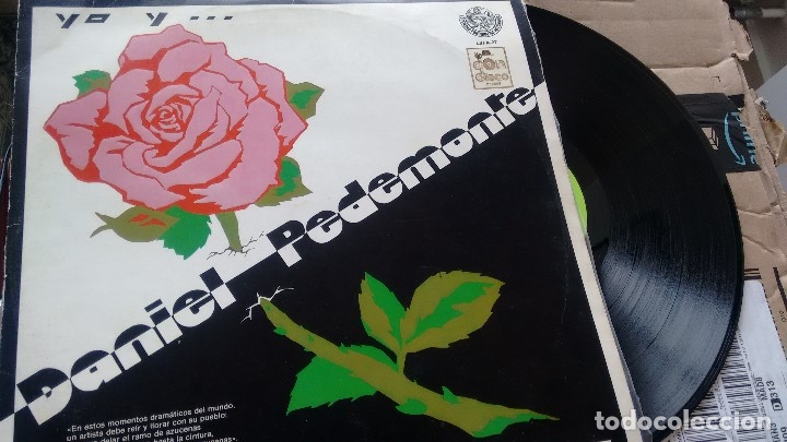 Discos de vinilo: LP ( VINILO) DE DANIEL PEDEMONTE A&Ntilde;OS 70 - Foto 1