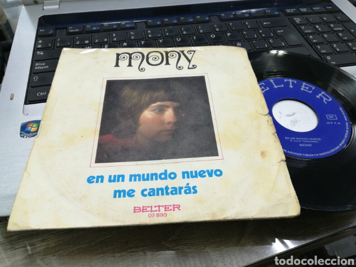 Vinyl-Schallplatten: Mony single en un mundo nuevo 1971