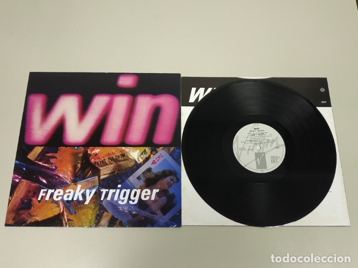 Discos de vinilo: Win - Freaky Trigger (LP, Album) 1989 - Foto 1