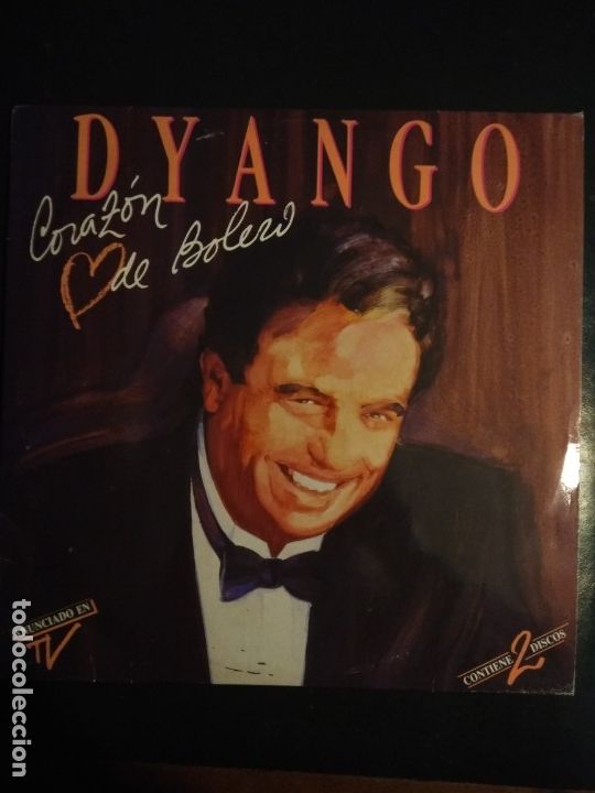 Discos de vinilo: LP Diango - Coraz&oacute;n de bolero - Foto 1