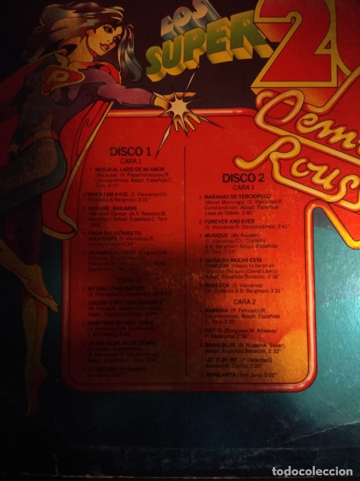 Discos de vinilo: LP Doble - Demis Roussos - Grande exitos - Foto 2