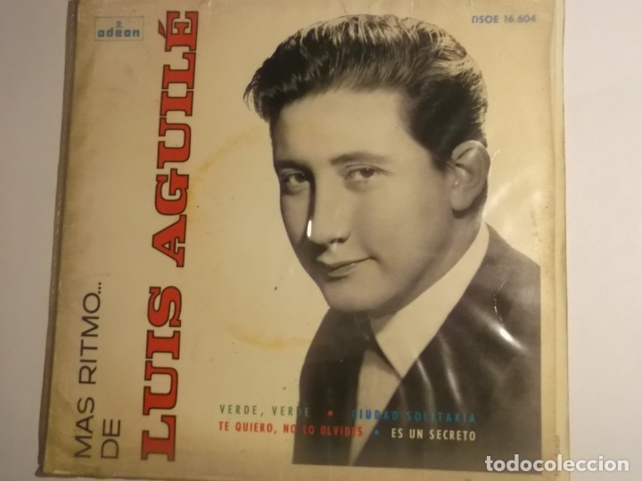 Discos de vinilo: MAS RITMO DE LUIS AGUILE - Foto 1