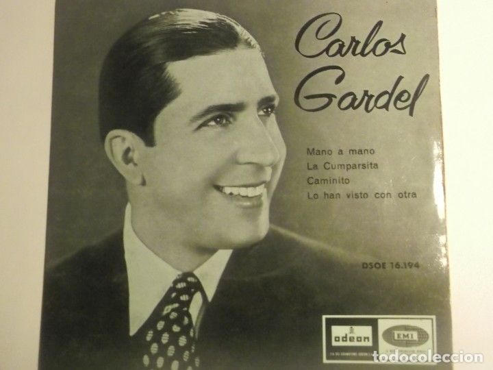 Discos de vinilo: CARLOS GARDEL-MANO A MANO - Foto 1