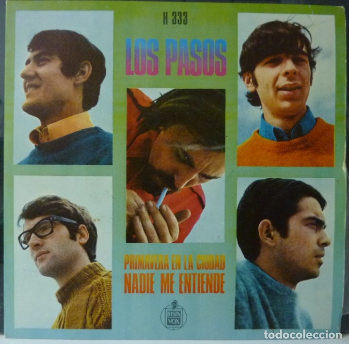 Discos de vinilo: LOS PASOS // PRIMAVERA EN LA CIUDAD+1// 1968 // SINGLE - Foto 1