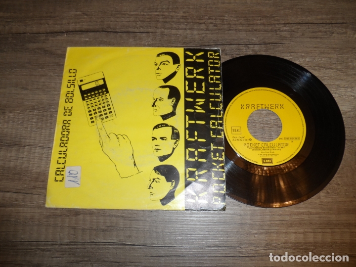 Discos de vinilo: KRAFTWERK - POCKET CALCULATOR - Foto 1