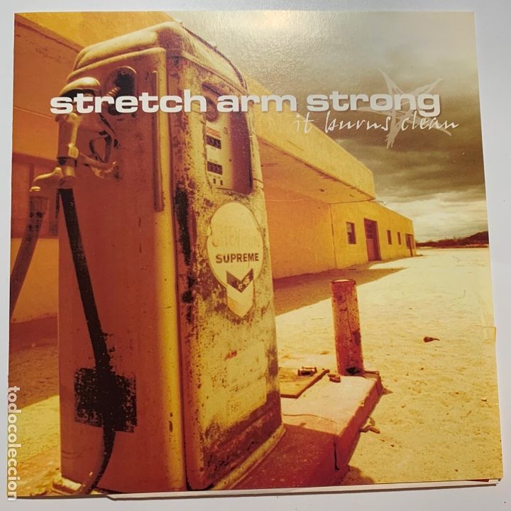 Discos de vinilo: single ep vinilo Stretch Arm Strong &lrm;&ndash; It Burns Clean - 2000 reflection records hardcore - Foto 1