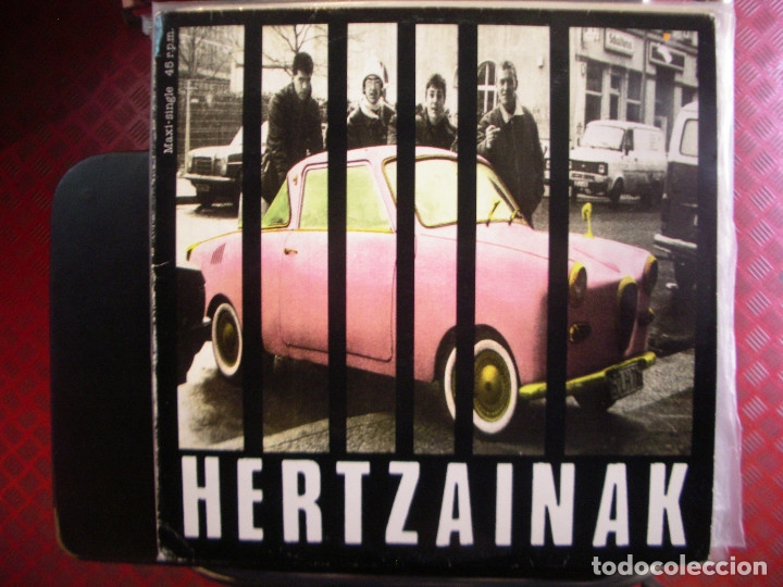 Discos de vinilo: HERTZAINAK- MAXISINGLE. - Foto 1