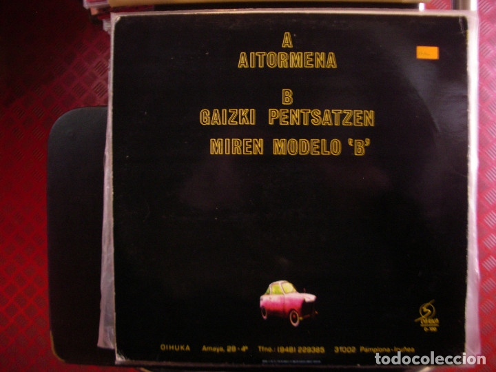 Discos de vinilo: HERTZAINAK- MAXISINGLE. - Foto 2