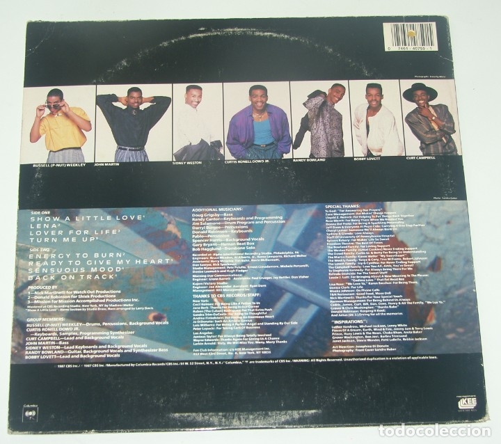 Discos de vinilo: MISSION - SEARCH - CBS USA 1987 - Foto 2