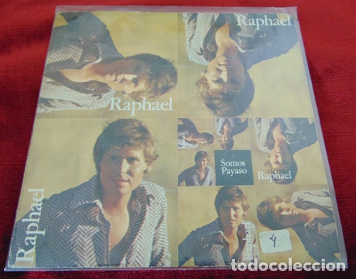 Discos de vinilo: RAPHAEL - SOMOS / PAYASO - SINGLE 1970 - Foto 1
