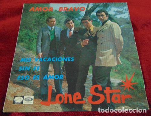Discos de vinilo: Lone Star &lrm;&ndash; Amor Bravo + 3 - EP 1967 - Foto 1