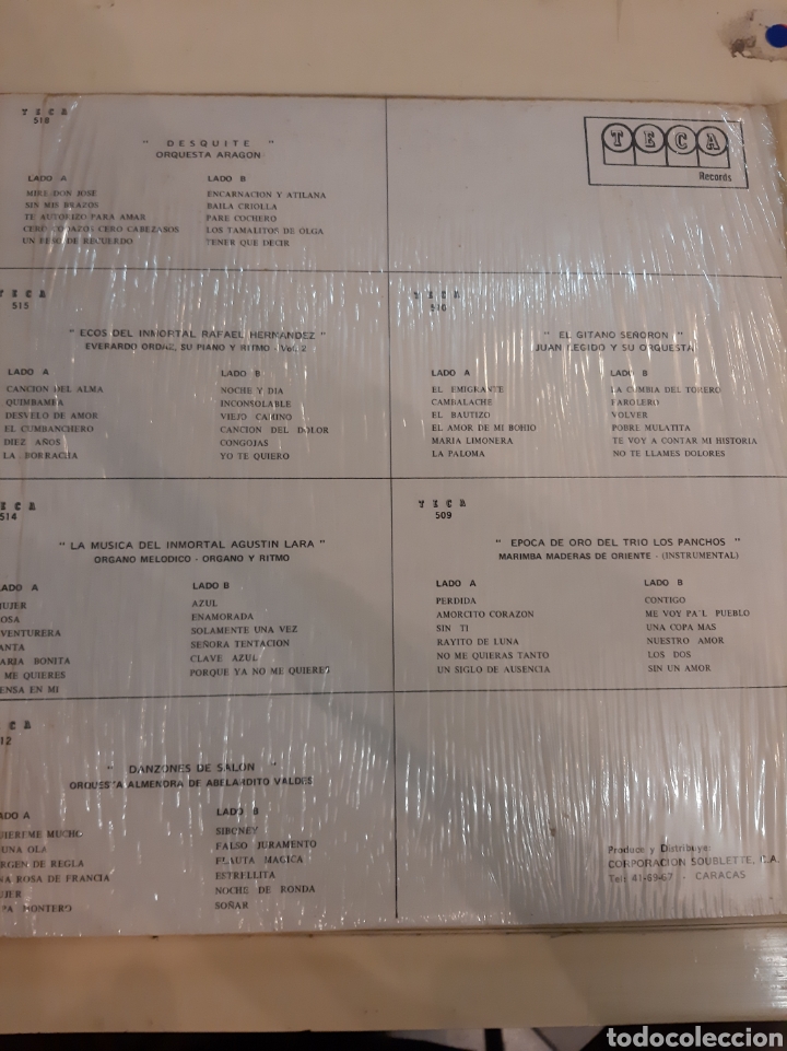 Discos de vinilo: El gitano Se&ntilde;oron Juan Legado Venezuela teca - Foto 2