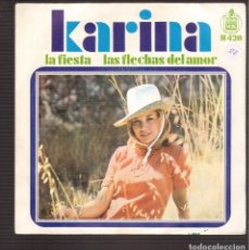 Discos de vinilo: SINGLES ORIGINAL DE KARINA . Lote 180890946
