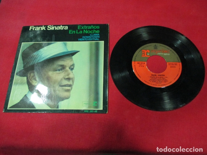 Discos de vinilo: FRANK SINATRA - EXTRA&Ntilde;OS EN LA NOCHE - EP - SPAIN - HISPAVOX - L - - Foto 1