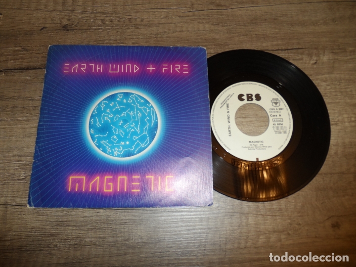 Discos de vinilo: EARTH WIND & FIRE - MAGNETIC (PROMOCIONAL) - Foto 1