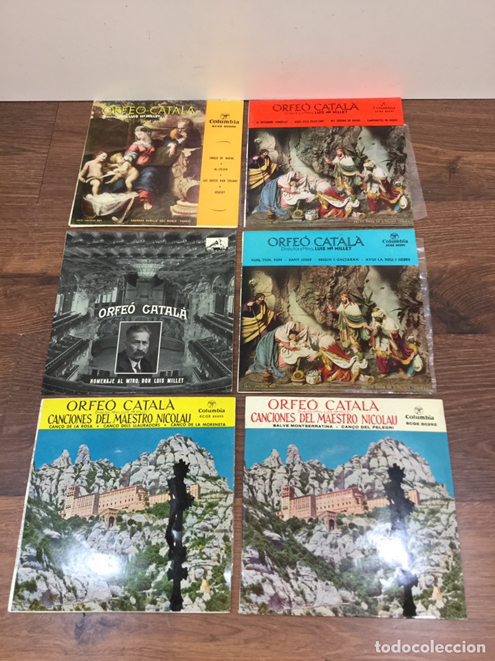 Discos de vinilo: LOTE EXCELENTES EPS ORFE&Oacute; CATAL&Agrave;- ORFE&Oacute;N CATAL&Aacute;N. - Foto 2
