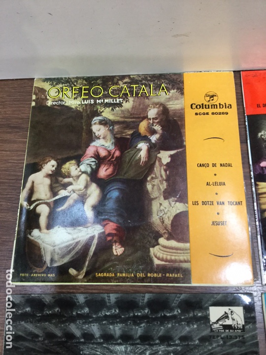 Discos de vinilo: LOTE EXCELENTES EPS ORFE&Oacute; CATAL&Agrave;- ORFE&Oacute;N CATAL&Aacute;N. - Foto 3