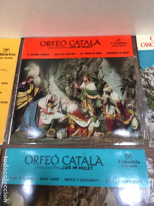 Discos de vinilo: LOTE EXCELENTES EPS ORFE&Oacute; CATAL&Agrave;- ORFE&Oacute;N CATAL&Aacute;N. - Foto 4