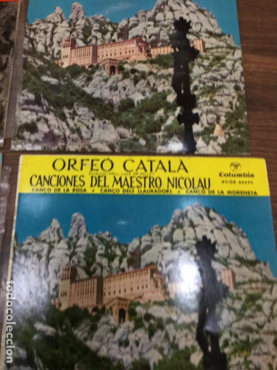 Discos de vinilo: LOTE EXCELENTES EPS ORFE&Oacute; CATAL&Agrave;- ORFE&Oacute;N CATAL&Aacute;N. - Foto 7