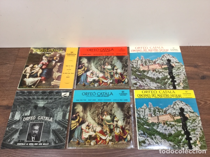 Discos de vinilo: LOTE EXCELENTES EPS ORFE&Oacute; CATAL&Agrave;- ORFE&Oacute;N CATAL&Aacute;N. - Foto 1