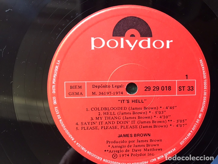 Discos de vinilo: Hell. James Brown - Foto 5