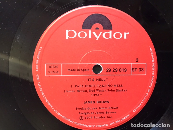 Discos de vinilo: Hell. James Brown - Foto 11