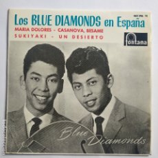 Disques de vinyle: EP ESPAÑOL - LOS BLUE DIAMONDS EN ESPAÑA - MARIA DOLORES. Lote 180922841