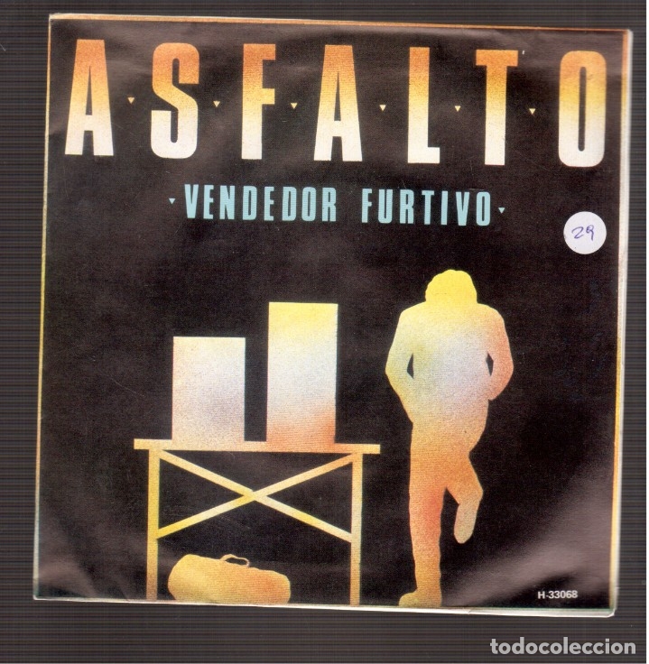 Discos de vinilo: SINGLES ORIGINAL DE ASFALTO - Foto 1