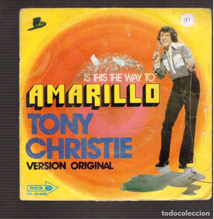 Discos de vinilo: SINGLES ORIGINAL DE TONY  CRISTIE - Foto 1