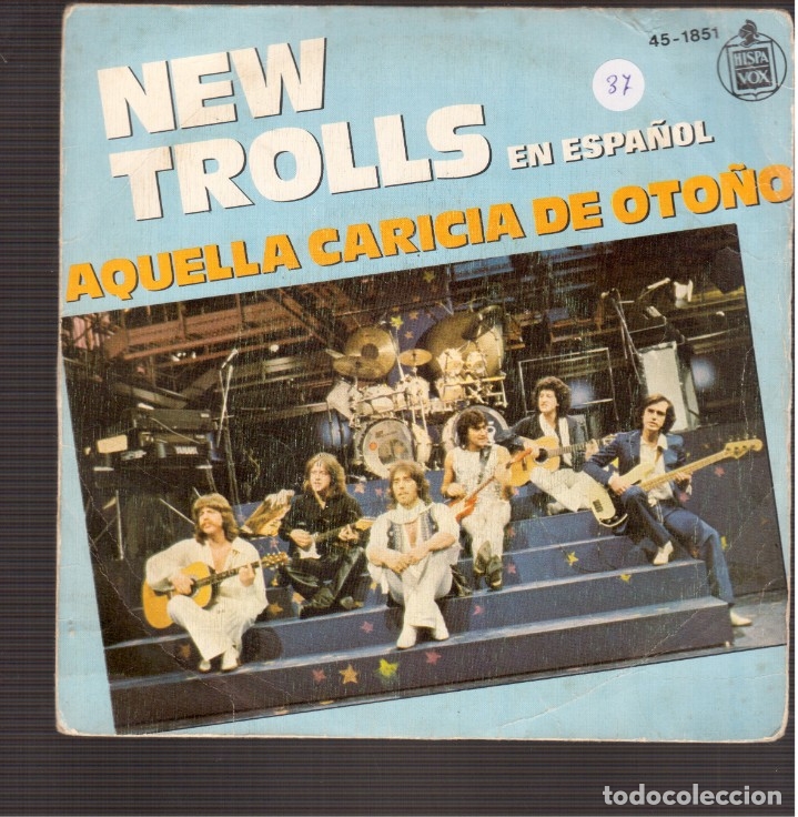 Discos de vinilo: SINGLES ORIGINAL DE NEW TROLLS  EN ESPA&Ntilde;OL - Foto 1