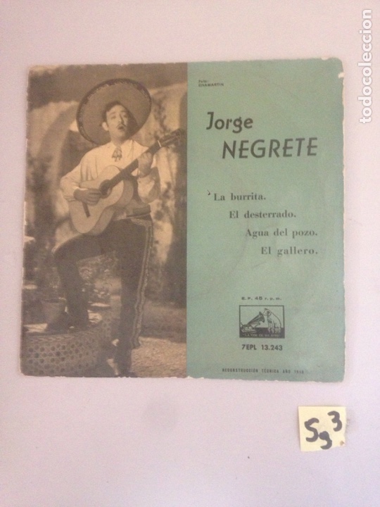 Discos de vinilo: Jorge Negrete - Foto 1
