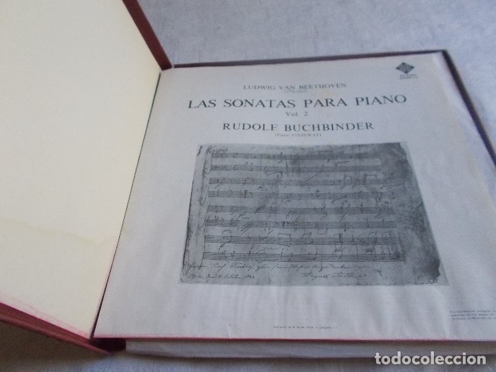 Discos de vinilo: RUDOLF BUCHBINDER Beethoven - Sonaten 3 Lps - Foto 2