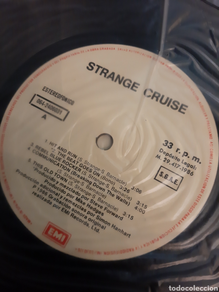Discos de vinilo: Strange Cruse Emi lp - Foto 3