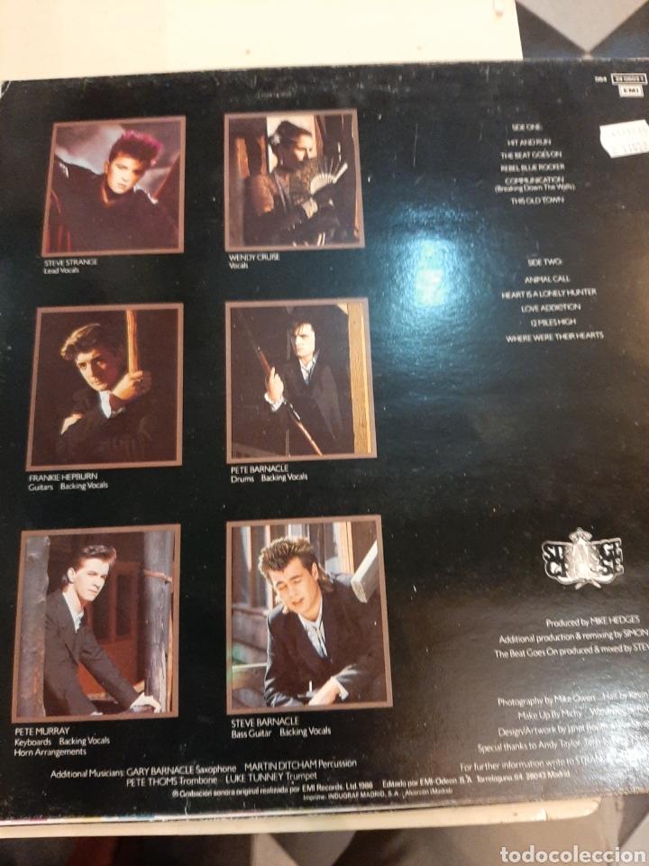 Discos de vinilo: Strange Cruse Emi lp - Foto 4