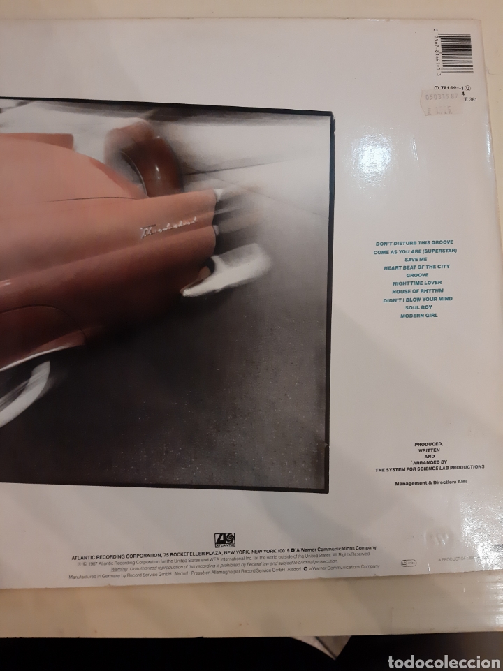 Discos de vinilo: The system Sony disturbio gris Groove Atantic - Foto 2