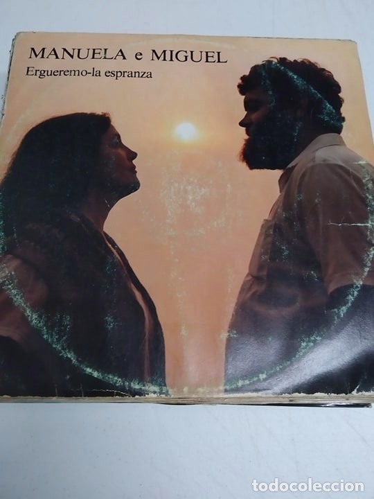 Discos de vinilo: Manuela,E Miguel - Ergueremola espranza - Foto 1