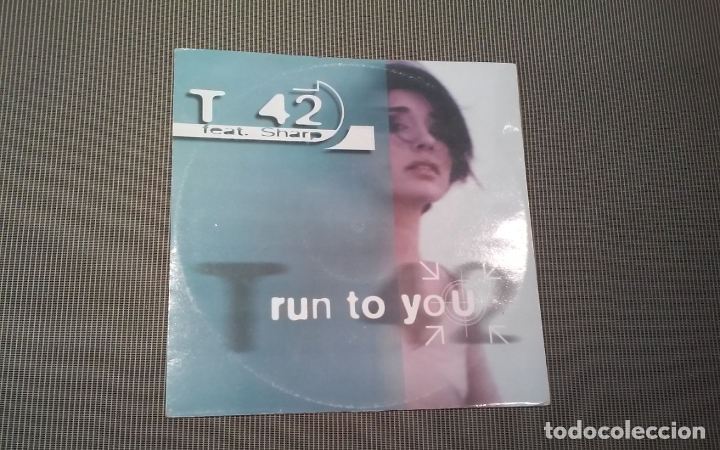 Discos de vinilo: T 42 feat. Sharp-run to you.maxi - Foto 1
