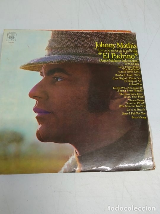 Discos de vinilo: Johnny Mathis &lrm;&ndash; The First Time Ever (I Saw Your Face) - Foto 1