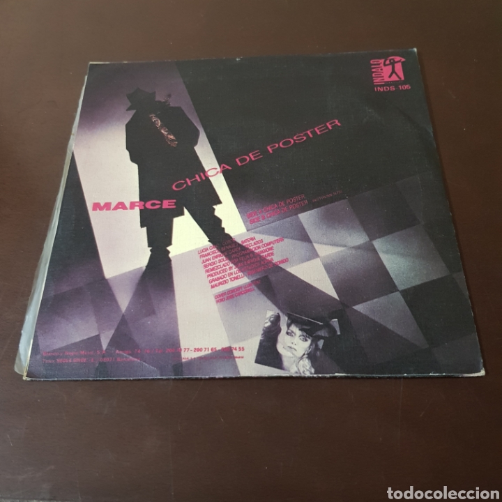 Discos de vinilo: MARCE CHICA DE POSTER 45 R.P.M. SINGLE - Foto 2