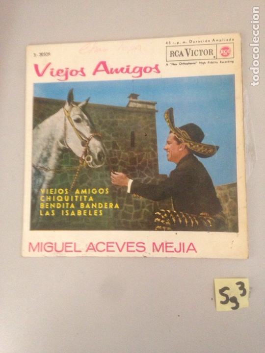Discos de vinilo: Miguel Aceves Mej&iacute;a - Foto 1